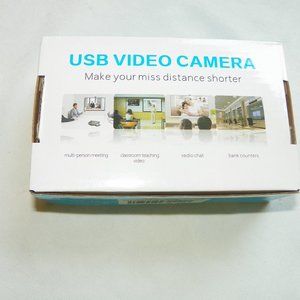 USB Video Camera Webcam W/Microphone HD 1080P